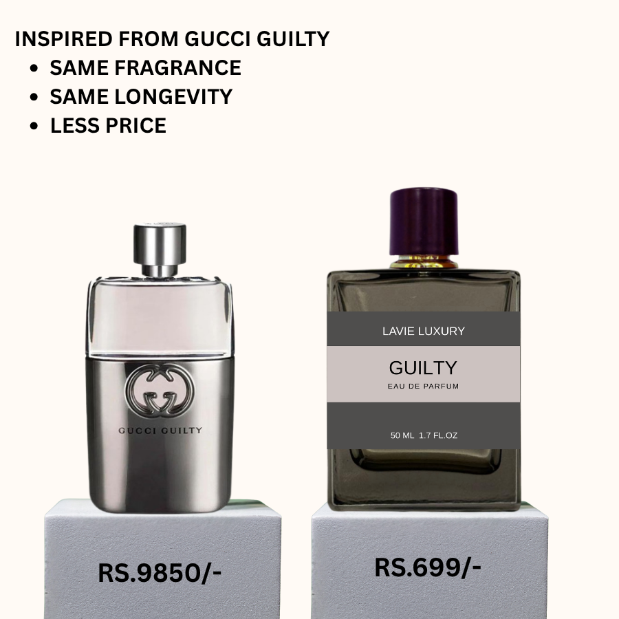 Lavie Guilty Pour Homme – Fresh Woody Aromatic Eau de Parfum for Men