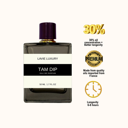 Lavie Tam Dip – Creamy Woody Sandalwood Eau de Parfum (Unisex)