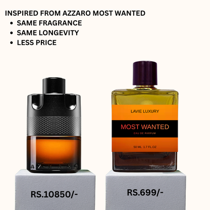 Lavie Most Wanted – Sweet Spicy Amber Eau de Parfum for Men