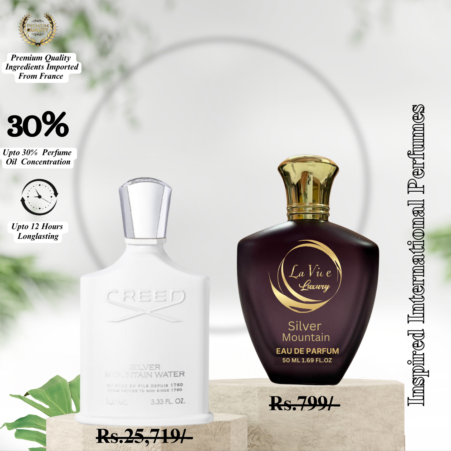 La Vie Silver Mountain- Inspired by Silver Mountain by CREED