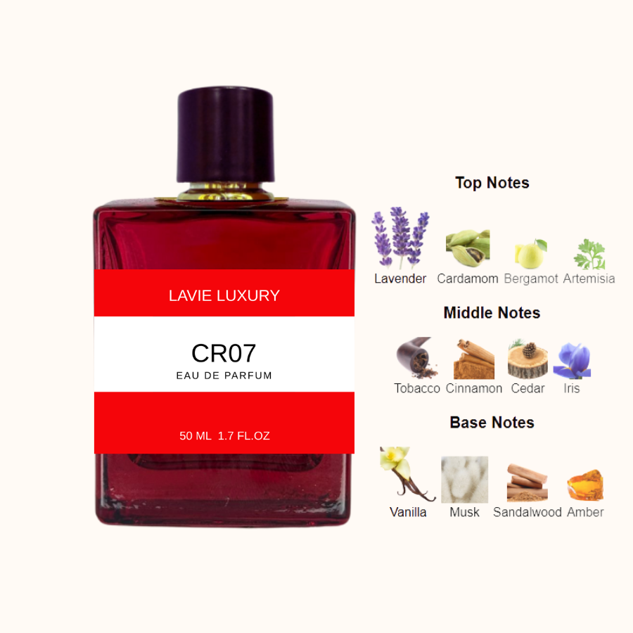 Lavie CR07 – Fresh Aromatic Woody Eau de Parfum for Men