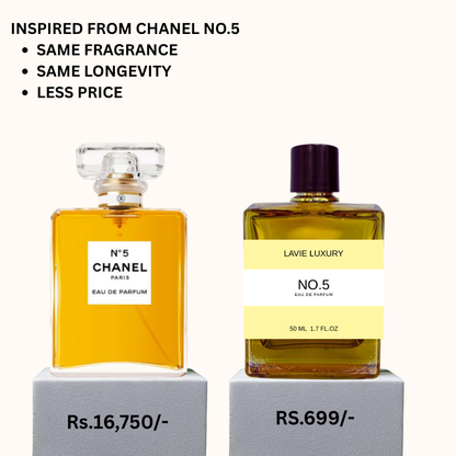 Lavie No.5 – Classic Floral Aldehyde Eau de Parfum for Women