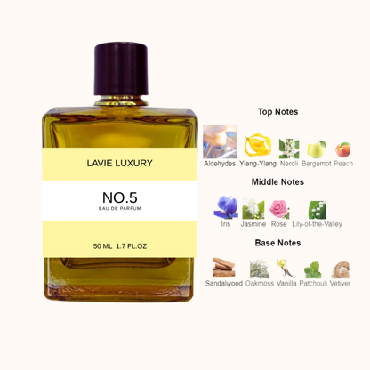 Lavie No.5 – Classic Floral Aldehyde Eau de Parfum for Women