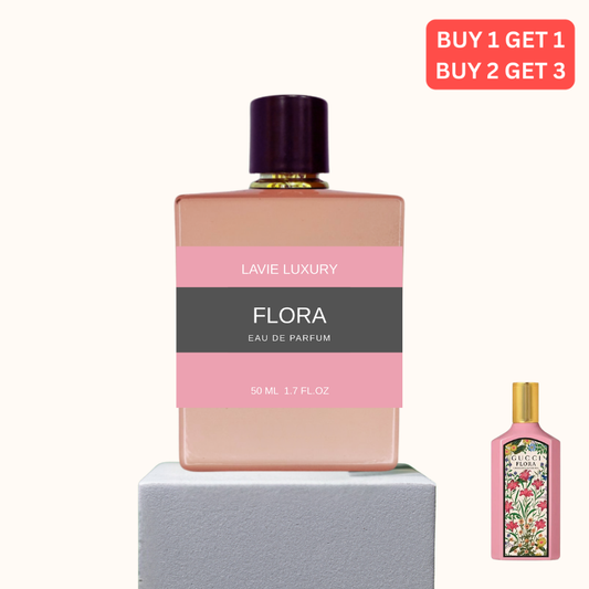 Lavie Flora – Elegant Floral Fruity Eau de Parfum for Women