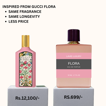 Lavie Flora – Elegant Floral Fruity Eau de Parfum for Women