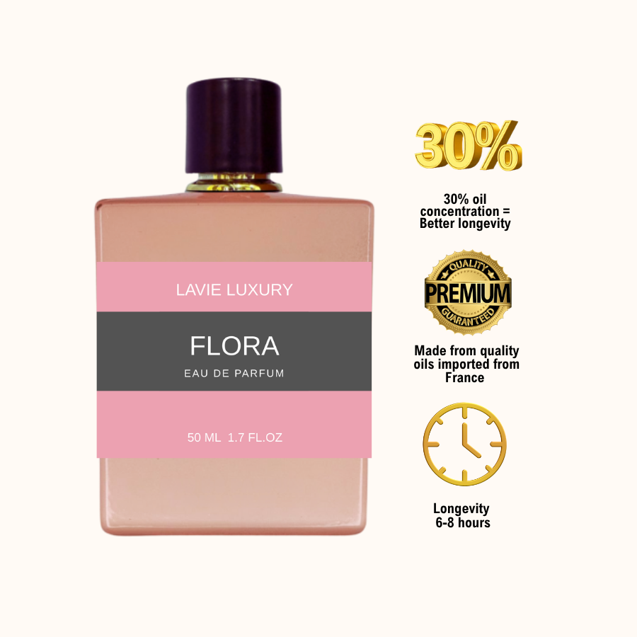 Lavie Flora – Elegant Floral Fruity Eau de Parfum for Women