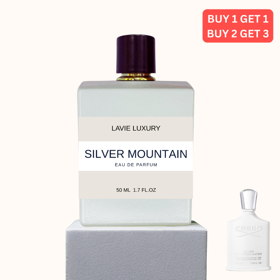 Lavie Silver Mountain – Fresh Musky Citrus Eau de Parfum (Unisex)