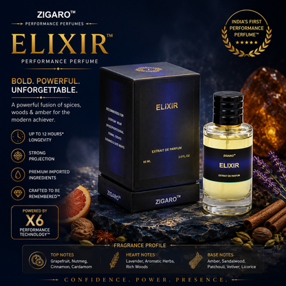 Zigaro™ Elixir Performance Perfume for Men