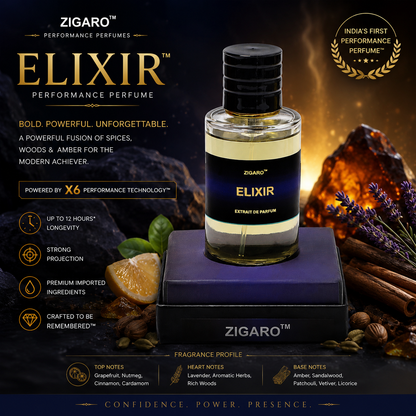 Zigaro™ Elixir Performance Perfume for Men