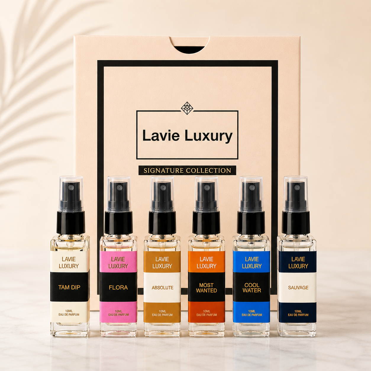 Signature Collection Discovery Set | 6 Luxury Perfumes | Lavie Luxury