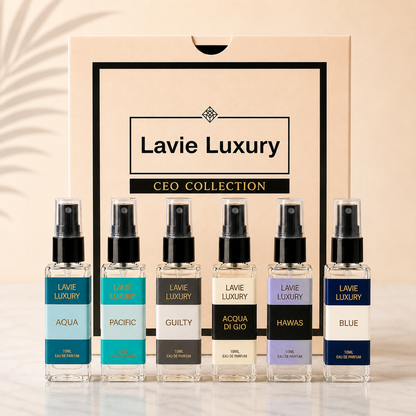 CEO Collection Discovery Set – 6 Executive Luxury Fragrances in One Box