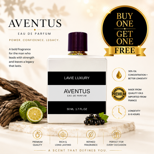 Lavie Aventus – Fruity Smoky Woody Eau de Parfum for Men