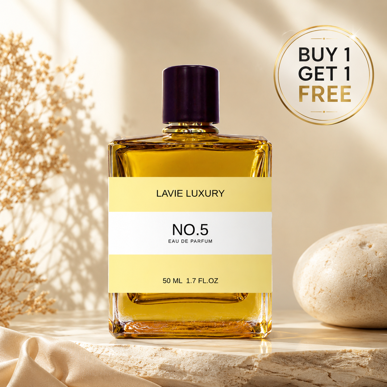 Lavie No.5 – Classic Floral Aldehyde Eau de Parfum for Women