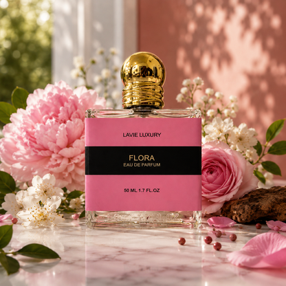 Lavie Flora – Elegant Floral Fruity Eau de Parfum for Women-100 ML