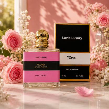 Lavie Flora – Elegant Floral Fruity Eau de Parfum for Women-100 ML