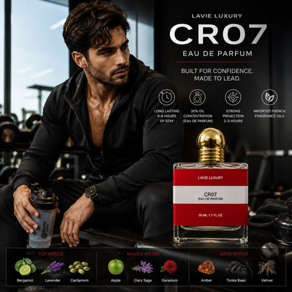 Lavie CR07 – Fresh Aromatic Woody Eau de Parfum for Men