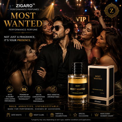 Zigaro™ Most Wanted – Performance Perfume for Men
