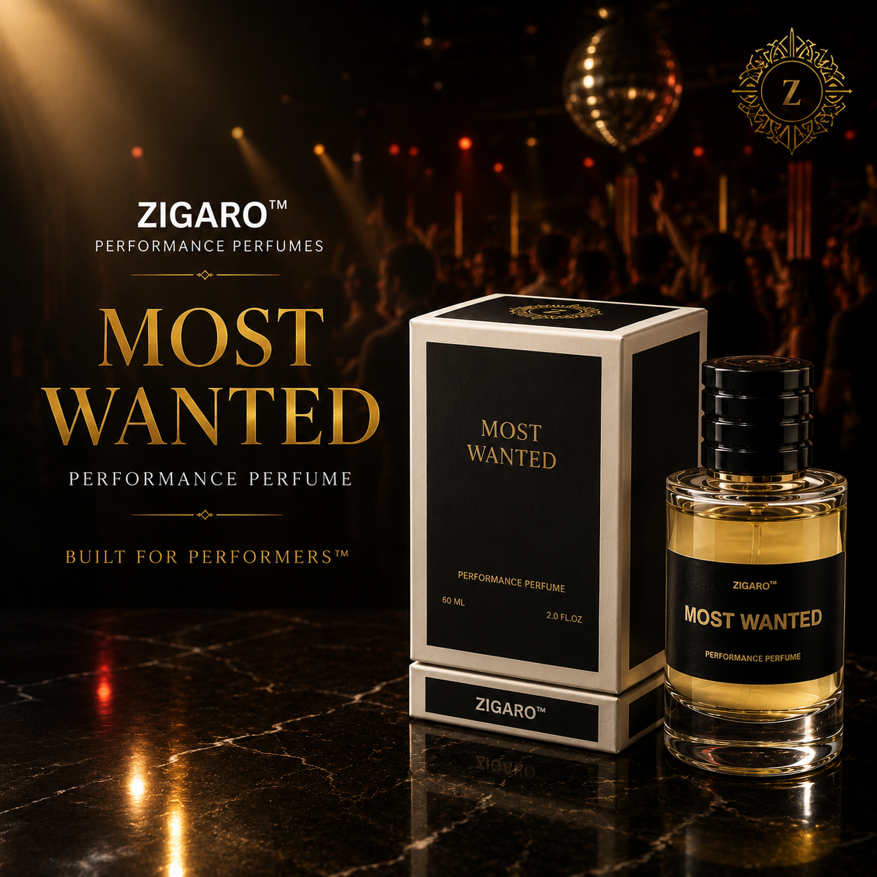 Zigaro™ Most Wanted – Performance Perfume for Men