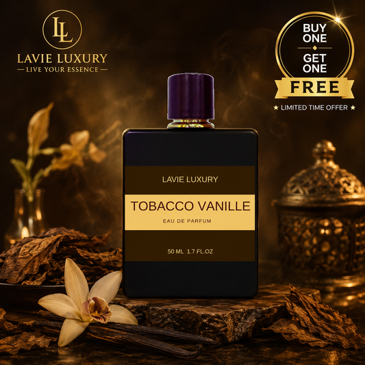 Lavie Tobacco Vanilla – Warm Spicy Tobacco Gourmand Eau de Parfum (Unisex)