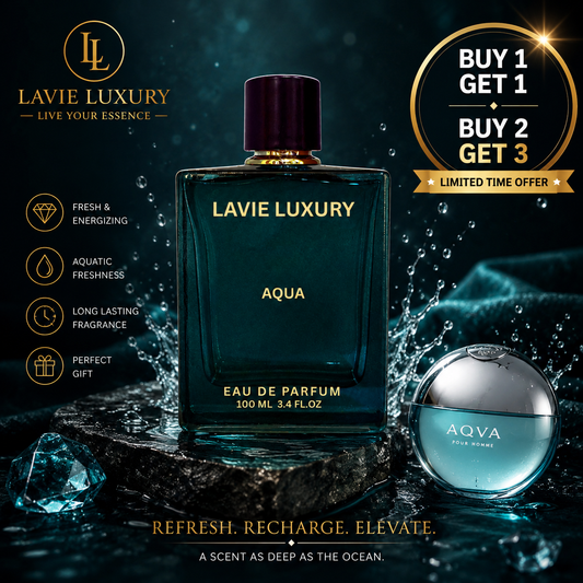 Lavie Aqua – Fresh Marine Aromatic Eau de Parfum for Men-100 ML