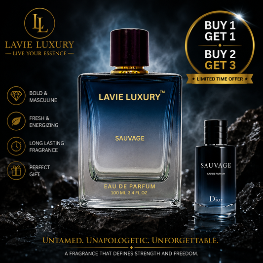 Lavie Sauvage – Fresh Spicy Aromatic Eau de Parfum for Men-100ML
