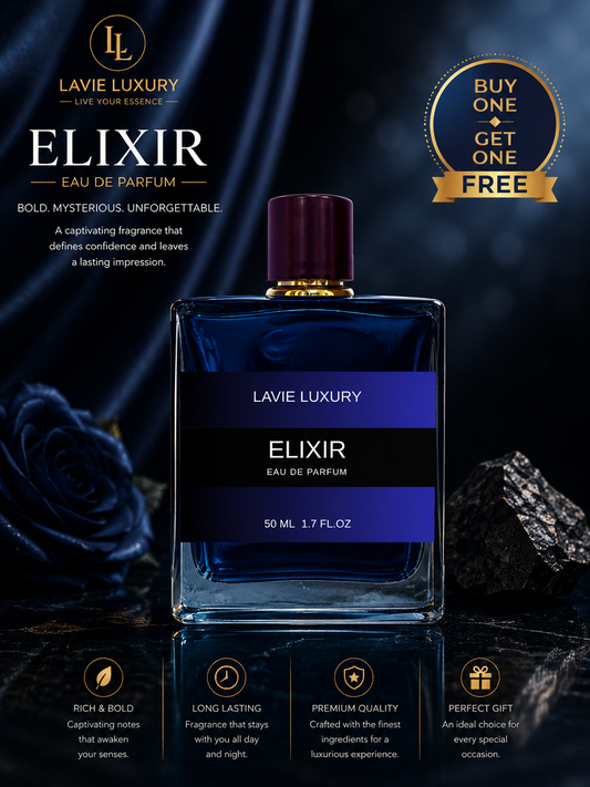 Lavie Elixir – Intense Spicy Aromatic Eau de Parfum for Men