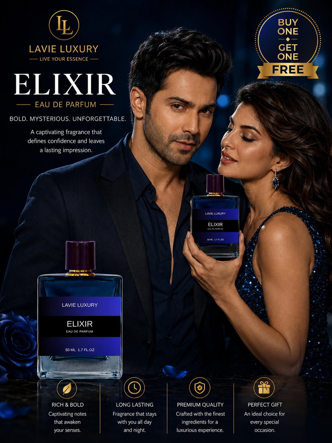 Lavie Elixir – Intense Spicy Aromatic Eau de Parfum for Men