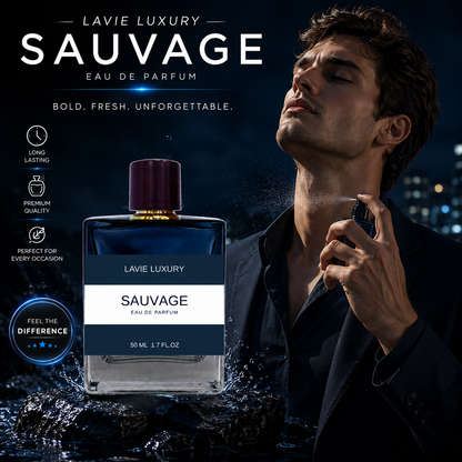 Lavie Sauvage – Fresh Spicy Aromatic Eau de Parfum for Men