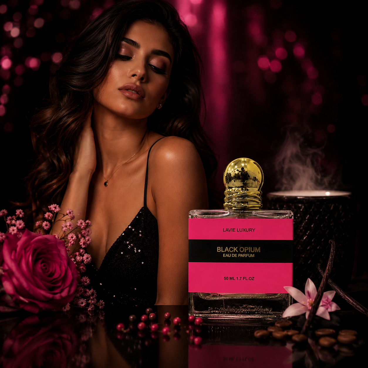 Lavie Black Opium – Sweet Coffee Floral Eau de Parfum for Women