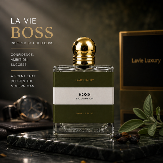 Lavie Boss – Fresh Fruity Aromatic Eau de Parfum for Men
