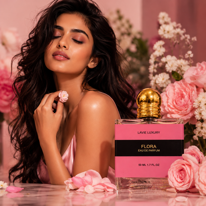 Lavie Flora – Elegant Floral Fruity Eau de Parfum for Women