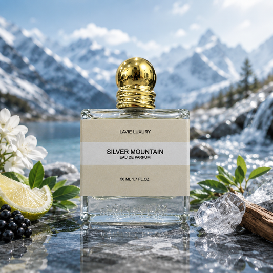Lavie Silver Mountain – Fresh Musky Citrus Eau de Parfum (Unisex)