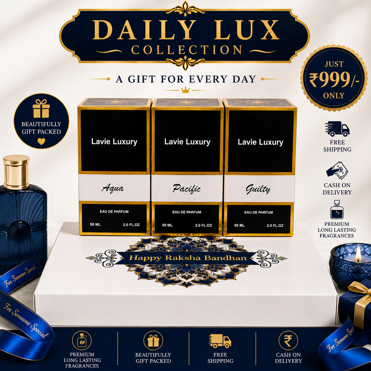 Daily Lux Collection – Raksha Bandhan Special Gift Set