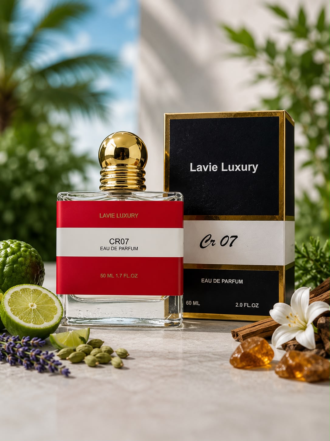 Lavie CR07 – Fresh Aromatic Woody Eau de Parfum for Men