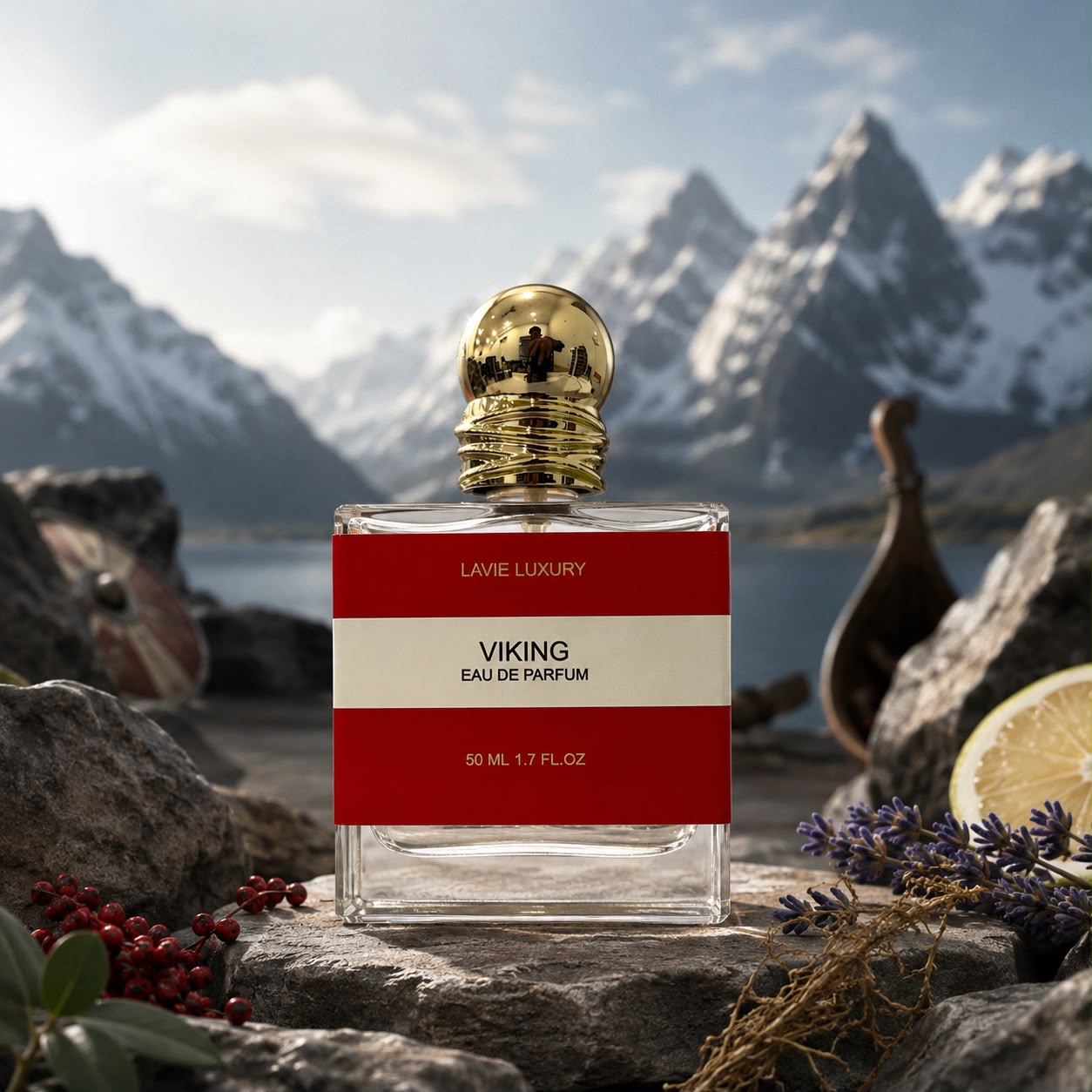 Lavie Viking – Fresh Spicy Woody Eau de Parfum for Men