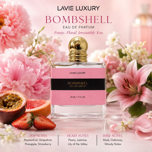 Lavie Bombshell – Fruity Floral Fresh Eau de Parfum for Women