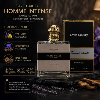 Lavie Homme Intense – Powdery Iris Woody Eau de Parfum for Men