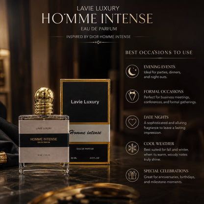 Lavie Homme Intense – Powdery Iris Woody Eau de Parfum for Men