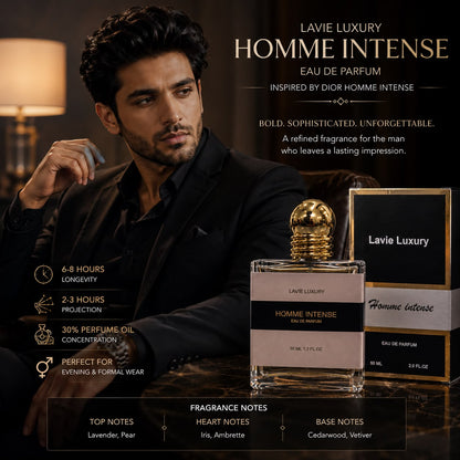 Lavie Homme Intense – Powdery Iris Woody Eau de Parfum for Men
