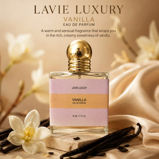 Lavie Vanilla – Intense Creamy Vanilla Eau de Parfum (Unisex)