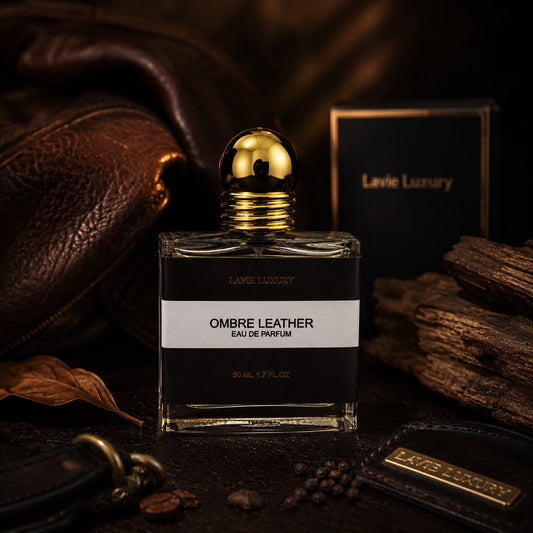 Lavie Ombre Leather – Rich Leather Amber Eau de Parfum (Unisex)