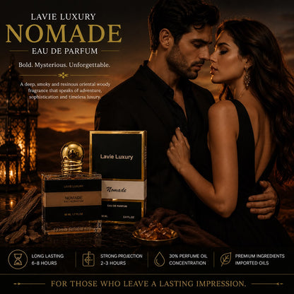 Lavie Nomade – Intense Rose Oud Eau de Parfum (Unisex)
